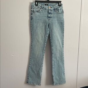 Express Light Blue Flare Jeans